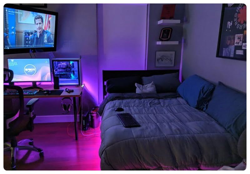 Dekorasi Kamar Cowok Simple Tapi Elegan