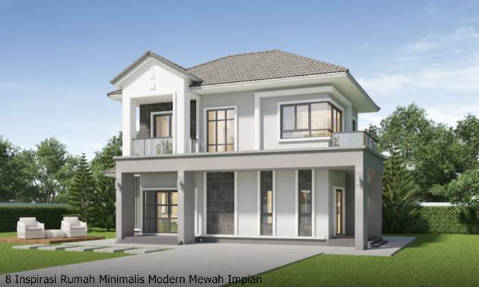 8 Inspirasi Rumah Minimalis Modern Mewah Impian