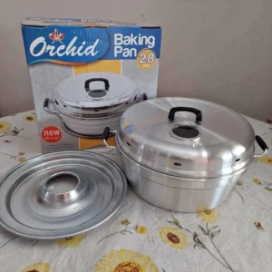 Baking Pan Orchid 24cm Original Beking 6 Telur & Bolu 4 Telur 22cm