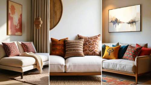 Bantal Sofa = Nyaman + Estetik