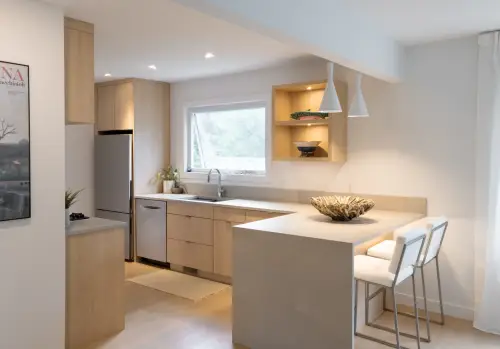 Dapur Minimalis Lighting yang Pas