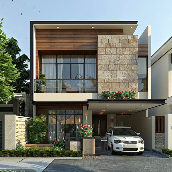 Desain Rumah 2 Lantai Minimalis Gaya Industrial Desain Rumah 2 Lantai Minimalis Gaya Industrial