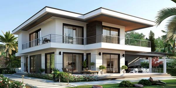 Desain Rumah 2 Lantai Minimalis Modern Elegan Desain Rumah 2 Lantai Minimalis Modern Elegan