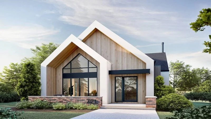 10 Gambar Rumah Minimalis Sederhana yang Nyaman dan Estetis 10 Desain Rumah Kecil Sederhana Skandinavia