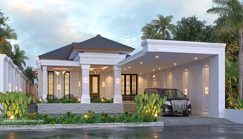 10 Gambar Rumah Minimalis Terbaru yang Elegan, dan Mudah Dirawat 3 Desain Rumah Minimalis 1 Lantai Modern yang Tampak Berkelas