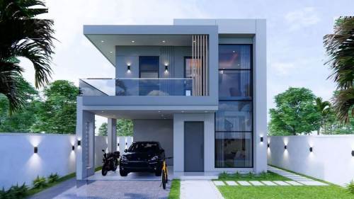 Desain Rumah Minimalis 2 Tingkat