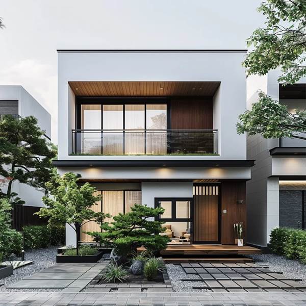 Desain Rumah Minimalis Modern Mewah 2 Lantai Ukuran 6x12 Desain Rumah Minimalis Modern Mewah 2 Lantai Ukuran 6x12