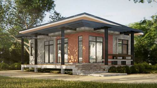 Desain Rumah Minimalis dengan Konsep Resort