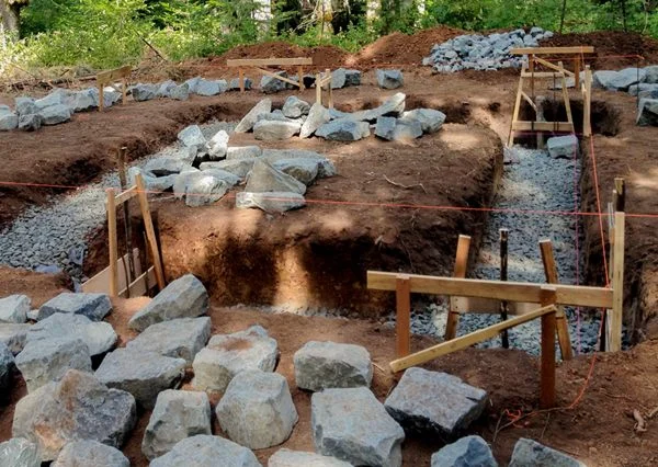 Detail Pondasi Batu Kali Dimensi, Kedalaman, dan Komponen