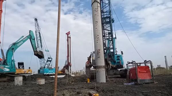 Efisiensi Kerja spun pile dan tiang pancang