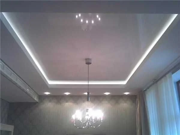 Plafon Drop Ceiling dengan Hidden Lighting