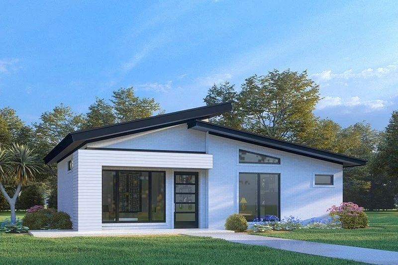 10 Gambar Rumah Minimalis Sederhana yang Nyaman dan Estetis 6 Gambar Rumah Kecil Sederhana