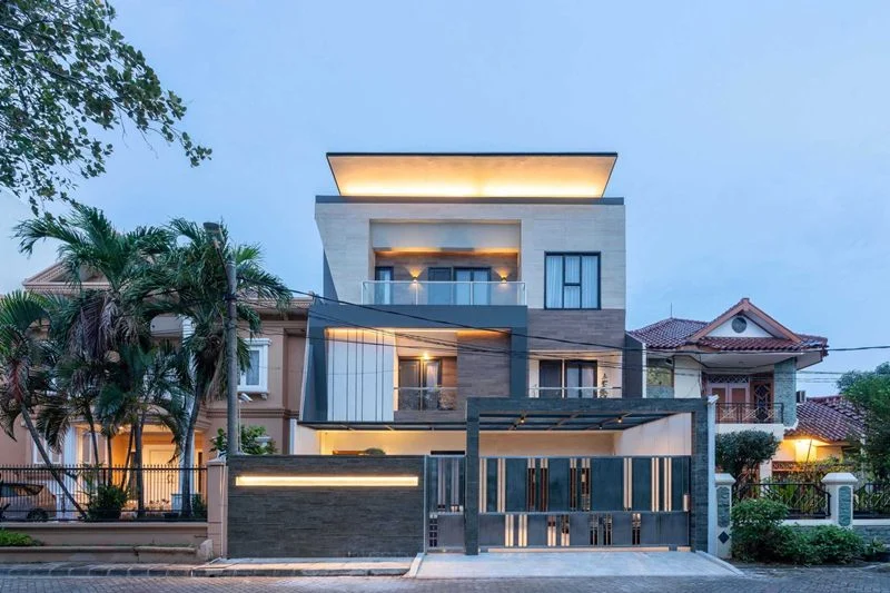 10 Gambar Rumah Minimalis Terbaru yang Elegan, dan Mudah Dirawat 8 Gambar Rumah Minimalis 3 Kamar Tidur untuk Hunian Keluarga Modern