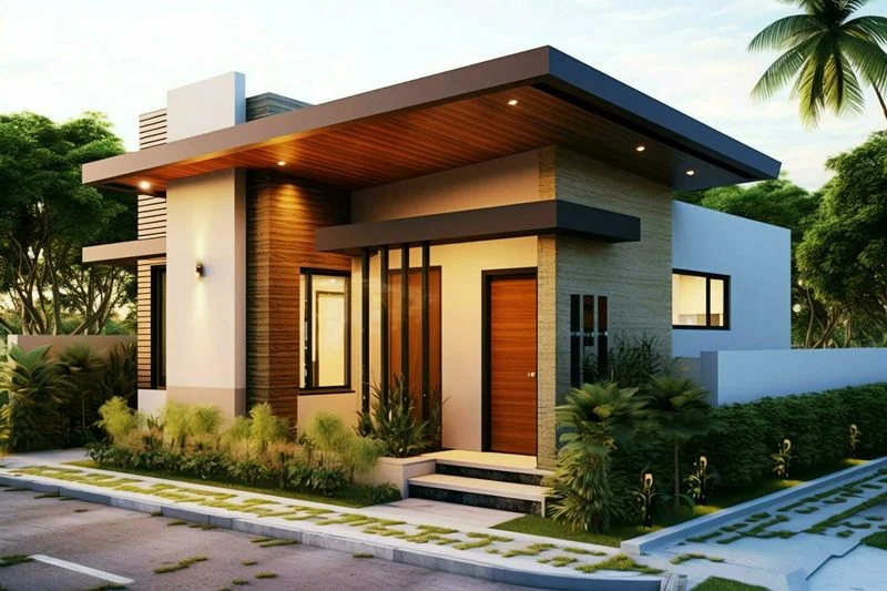 10 Gambar Rumah Minimalis Modern yang Nyaman, Estetis, dan Mudah Dirawat 3 Gambar Rumah Minimalis Modern_2