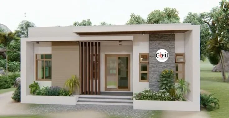 10 Gambar Rumah Minimalis Modern yang Nyaman, Estetis, dan Mudah Dirawat 4 Gambar Rumah Minimalis Modern_3