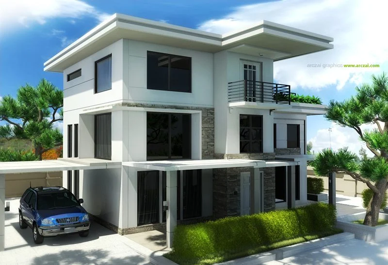 10 Gambar Rumah Minimalis Modern yang Nyaman, Estetis, dan Mudah Dirawat 7 Gambar Rumah Minimalis Modern_6