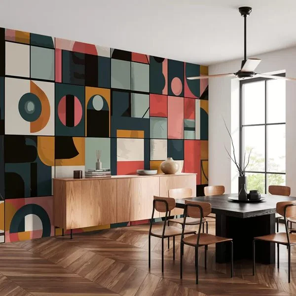Graphic Wallpaper untuk Kesan Ramai