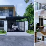 Inspirasi Desain Rumah Minimalis 2 lantai 6×12