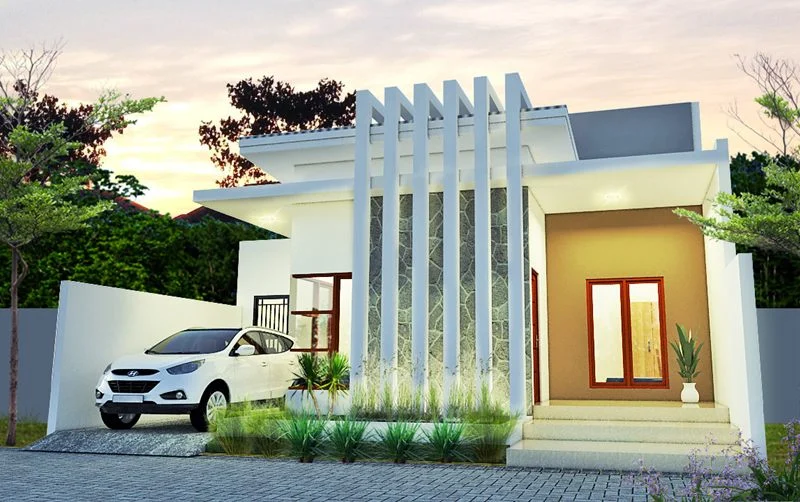 10 Gambar Rumah Minimalis Terbaru yang Elegan, dan Mudah Dirawat 2 Inspirasi Gambar Rumah Minimalis Terbaru untuk Lahan Sempit