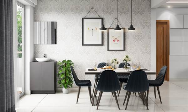 Inspirasi Wallpaper Elegan untuk Ruang Makan Idaman