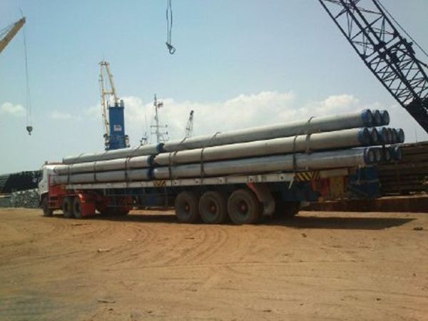 Jenis Proyek spun pile dan tiang pancang