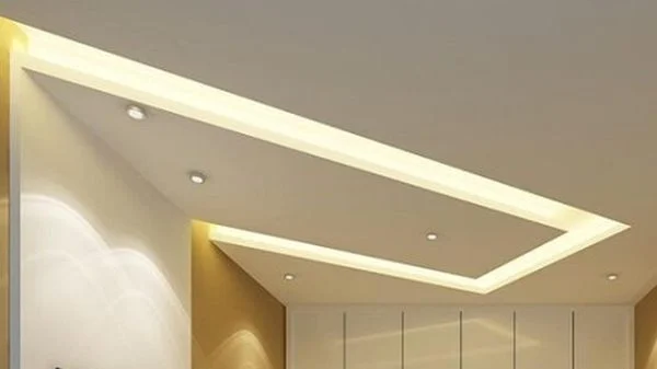 Plafon Asimetris Modern