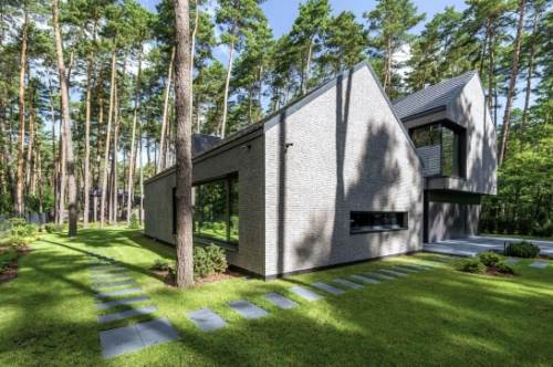 Rumah Minimalis di Tengah Hutan