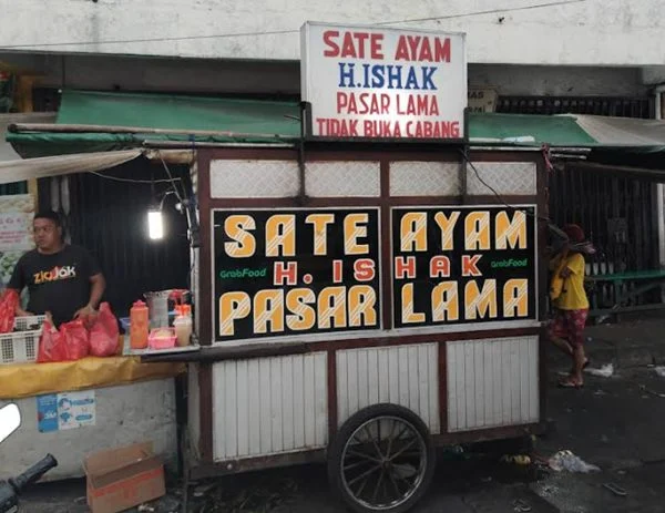 Sate Ayam H. Ishak, Si Legenda dari Pasar Lama