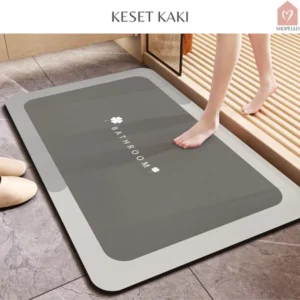 Shopello Keset Kaki Diatomite Tebal Mewah Anti Bau & Bakteri