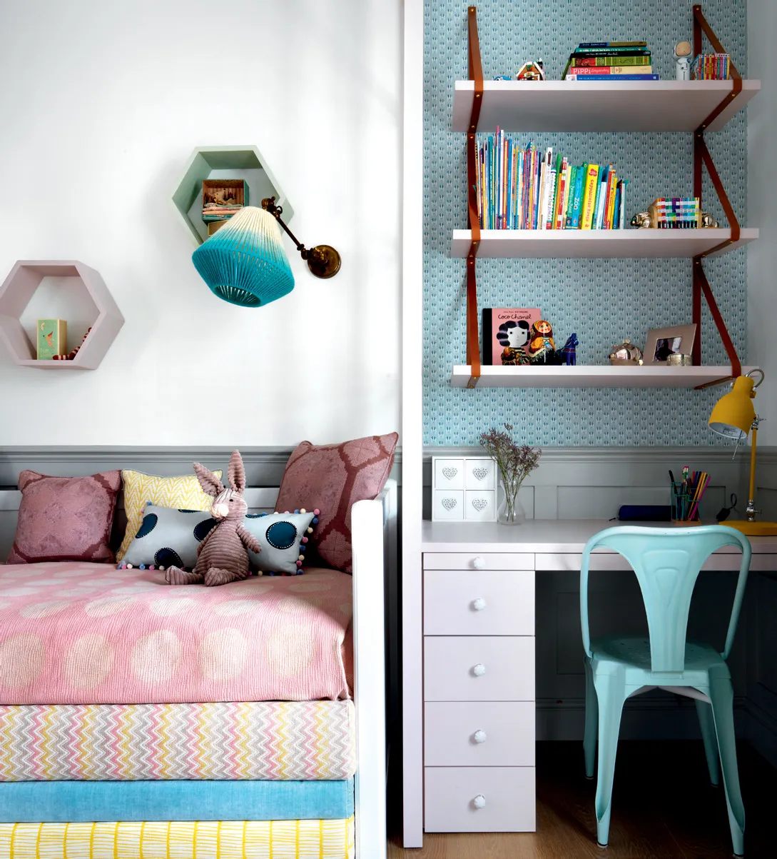 22 Desain Kamar Untuk Anak Perempuan yang Cantik 10 Tempat Tidur Multifungsi untuk Tidur Bersama