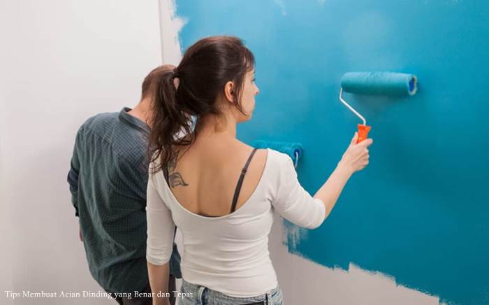 Tips Membuat Acian Dinding yang Benar dan Tepat