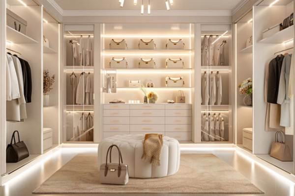 Walk In Closet - Barang-barang jadi lebih gampang dirapihin