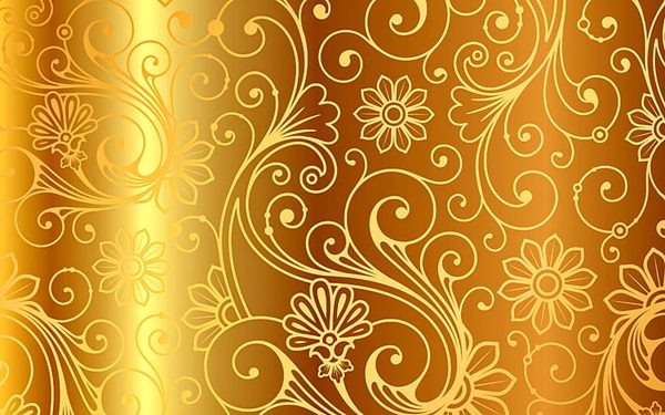 20 Wallpaper Ruang Makan Impian yang Bikin Suasana Makan Makin Nyaman! 20 Wallpaper dengan sentuhan emas