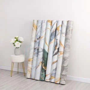 Wallpaper dinding Vinyl Marble 1.2 x 2.8 Meter Tebal 2.5mm