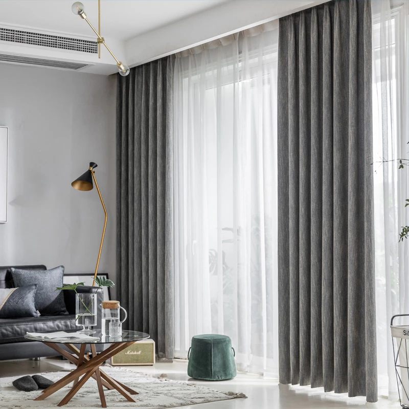 10 Warna Gorden yang Bagus, Estetik, dan Elegan 5 warna gorden bagus abu abu