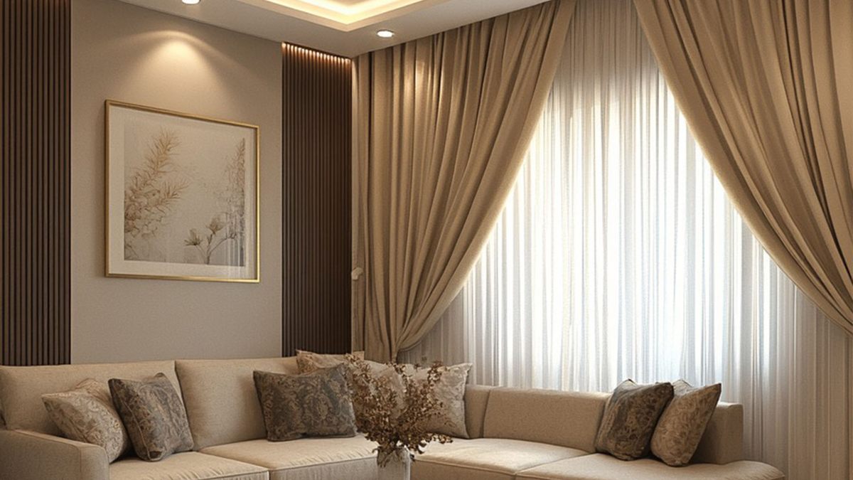 10 Warna Gorden yang Bagus, Estetik, dan Elegan 6 warna gorden bagus coklat