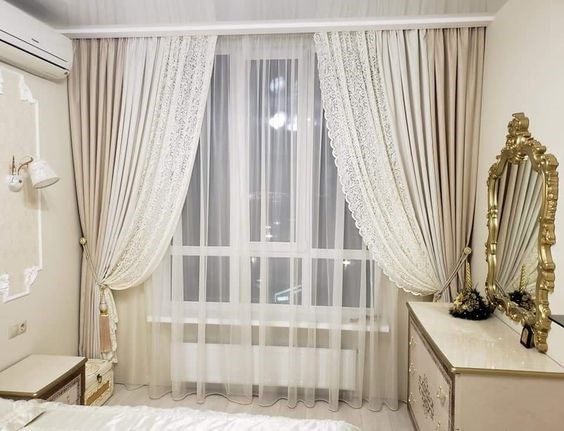 10 Warna Gorden yang Bagus, Estetik, dan Elegan 8 warna gorden krem